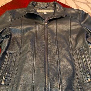 Kenneth Cole Reaction Leather Moto Jacket
